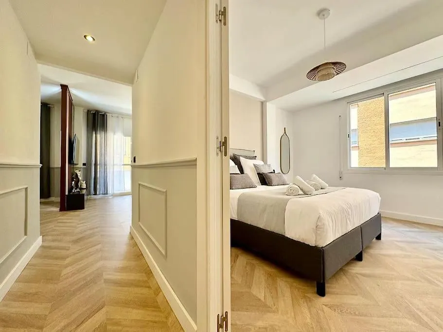 4Bd Central Soho Luxe Retreat Terrace 2Bh & Ac Málaga Apartamento