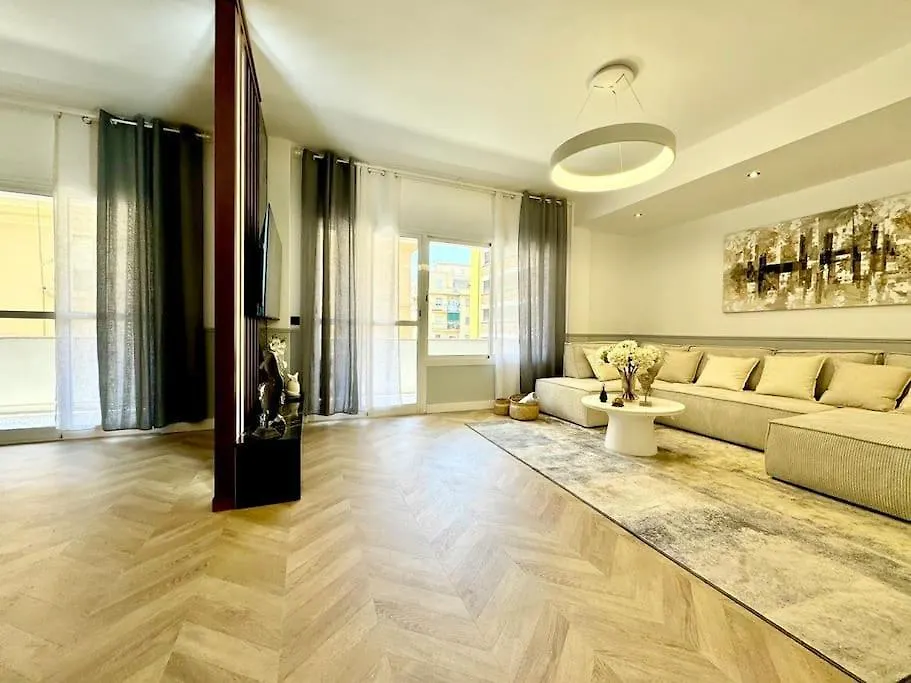 4Bd Central Soho Luxe Retreat Terrace 2Bh & Ac Málaga Appartamento